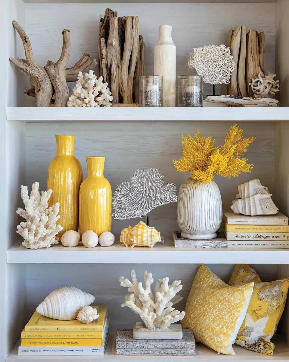 Soft Yellow Coastal Bedroom Decor Ideas