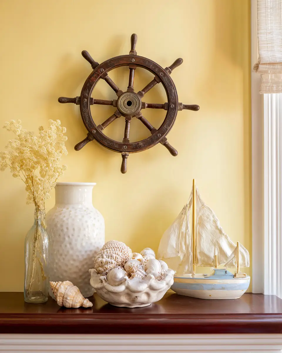 Soft Yellow Coastal Bedroom Decor Ideas