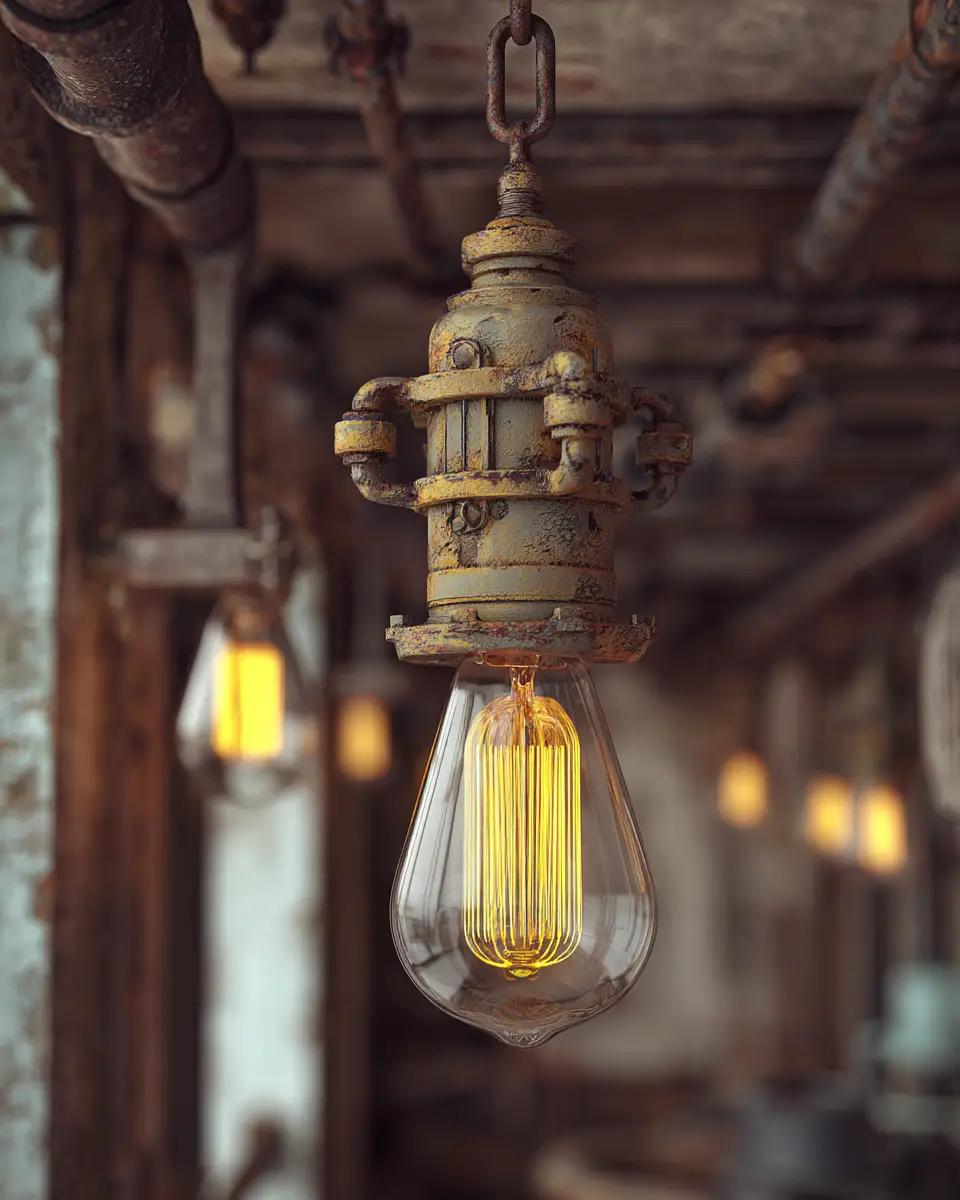 Soft Yellow Industrial Porch Decor Ideas