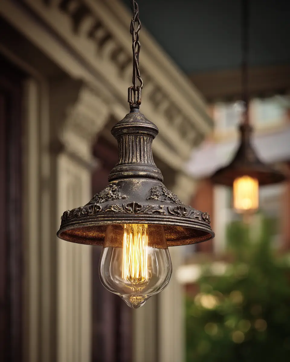 Soft Yellow Industrial Porch Decor Ideas