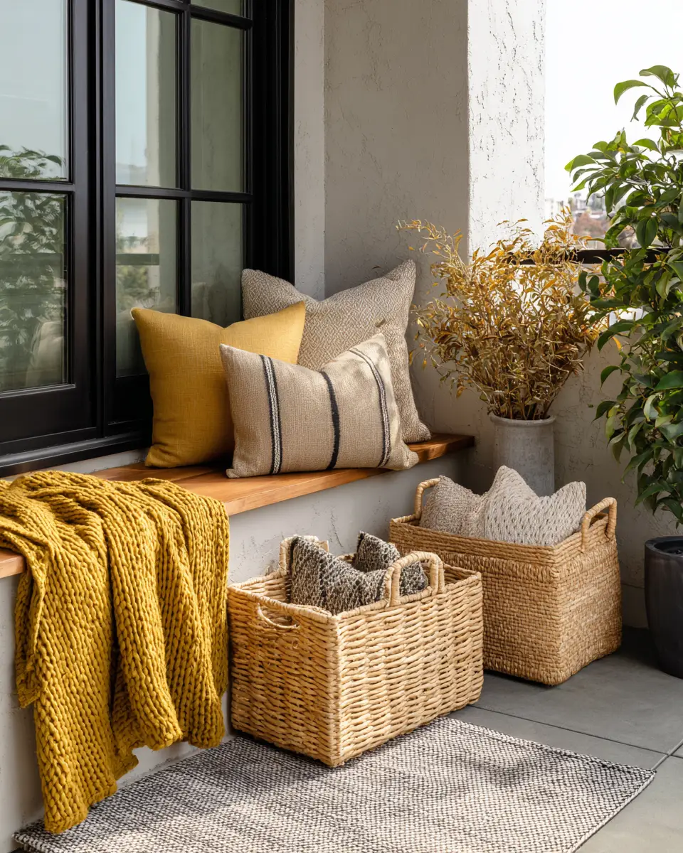 Soft Yellow Industrial Porch Decor Ideas