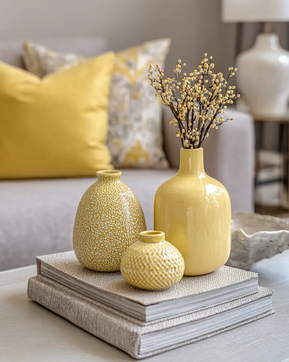 Soft Yellow Living Room Decor Ideas