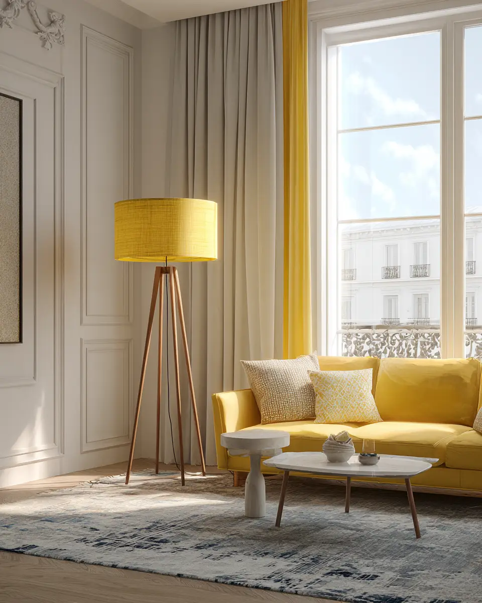 Soft Yellow Living Room Decor Ideas