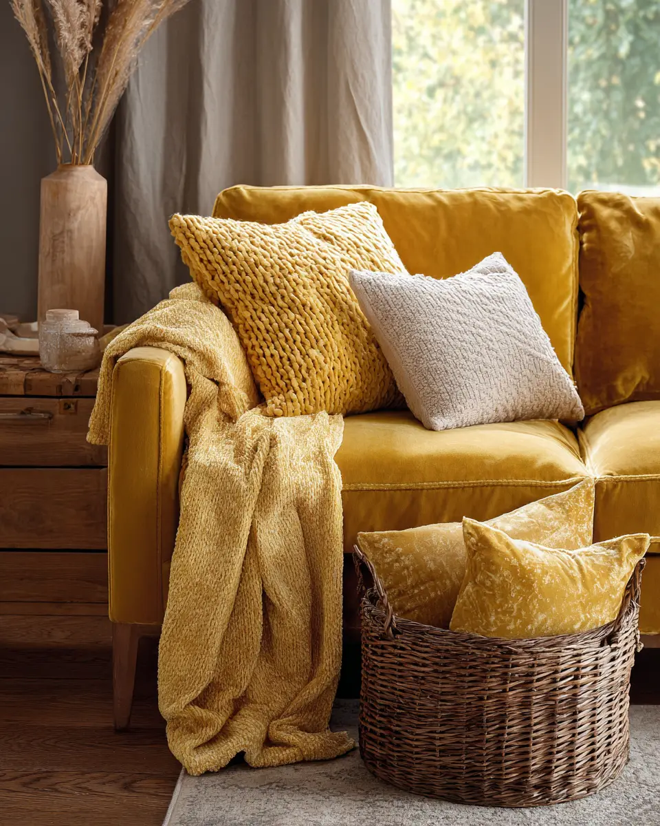 Soft Yellow Living Room Decor Ideas