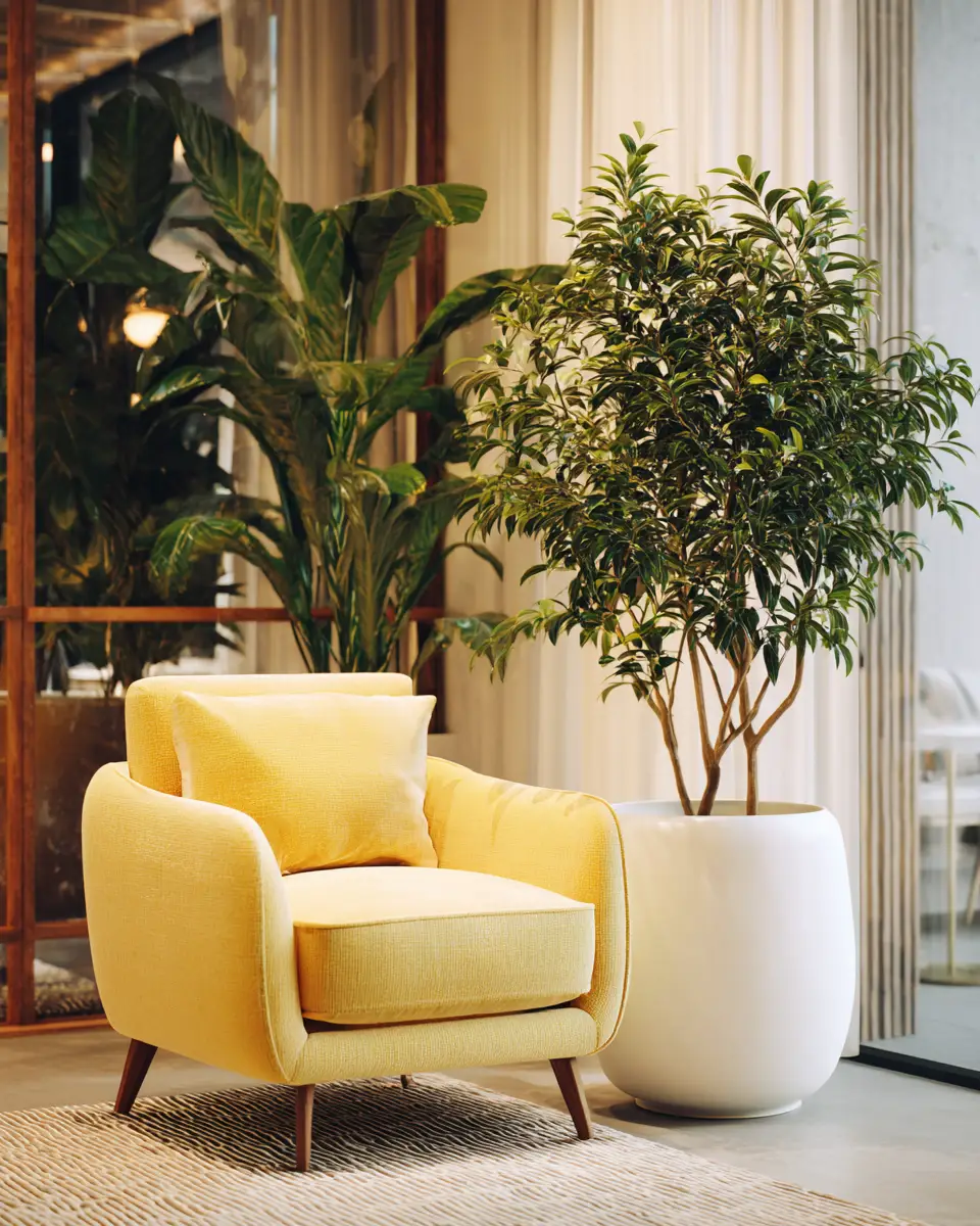 Soft Yellow Living Room Decor Ideas