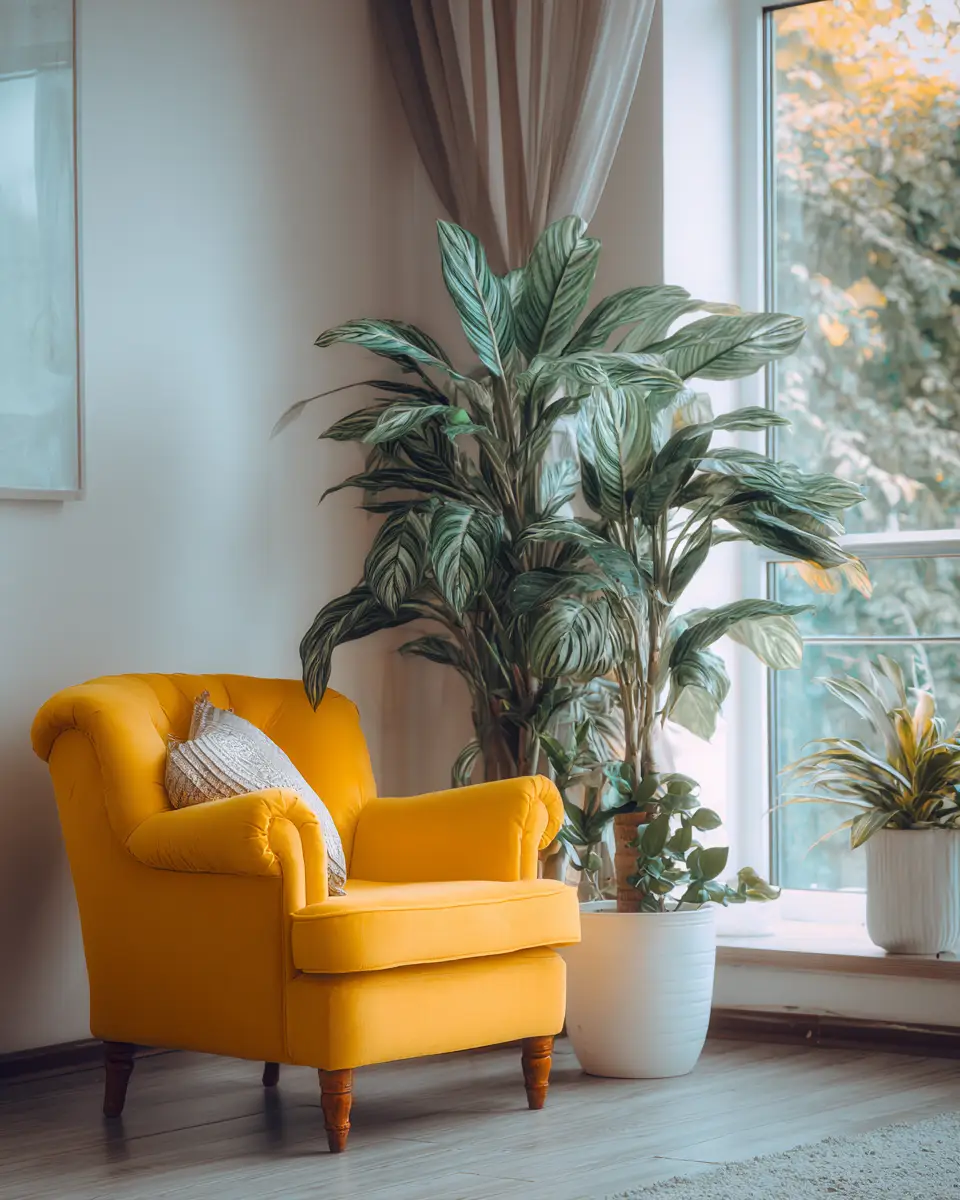 Soft Yellow Living Room Decor Ideas