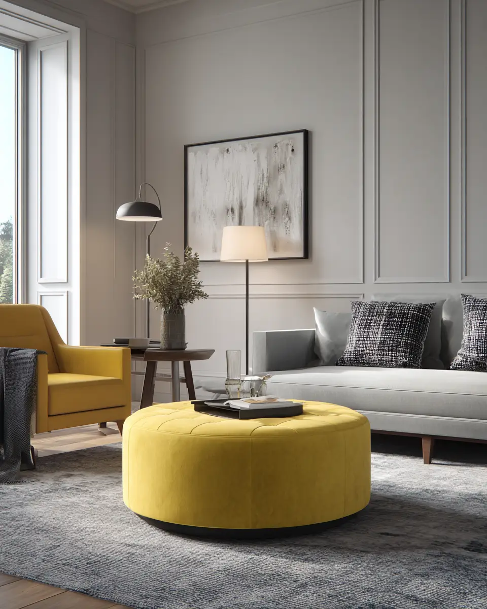 Soft Yellow Living Room Decor Ideas