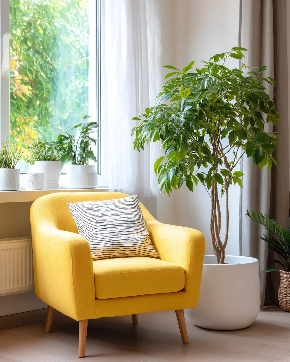 Soft Yellow Living Room Decor Ideas
