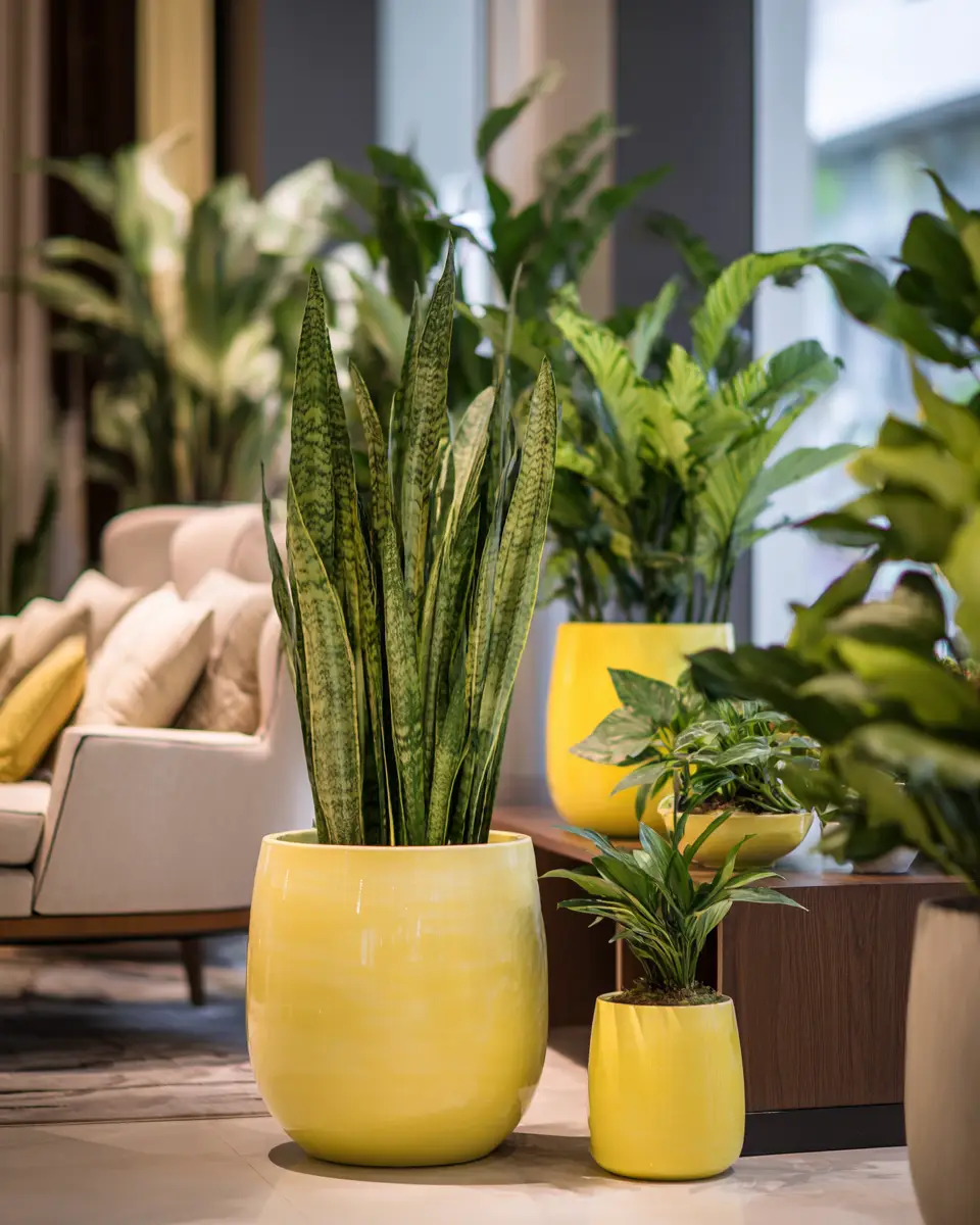 Soft Yellow Transitional Living Room Decor Ideas - Featured