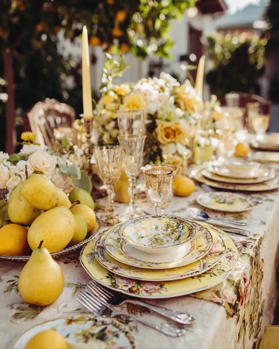 Soft Yellow Vintage Balcony Decor Ideas - Featured