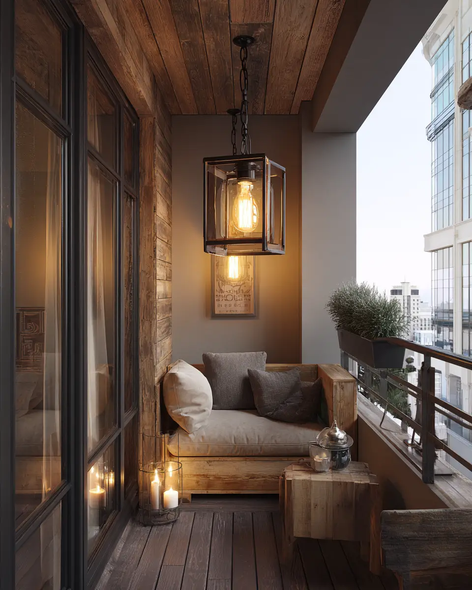 Soft Yellow Vintage Balcony Decor Ideas