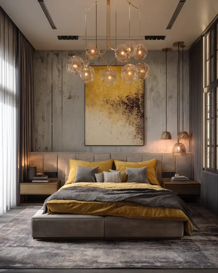 Soft Yellow Vintage Bedroom Decor Ideas - Featured