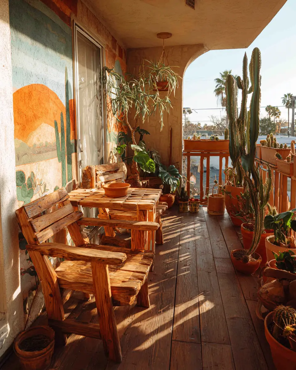 Southwestern Balcony Decor Ideas
