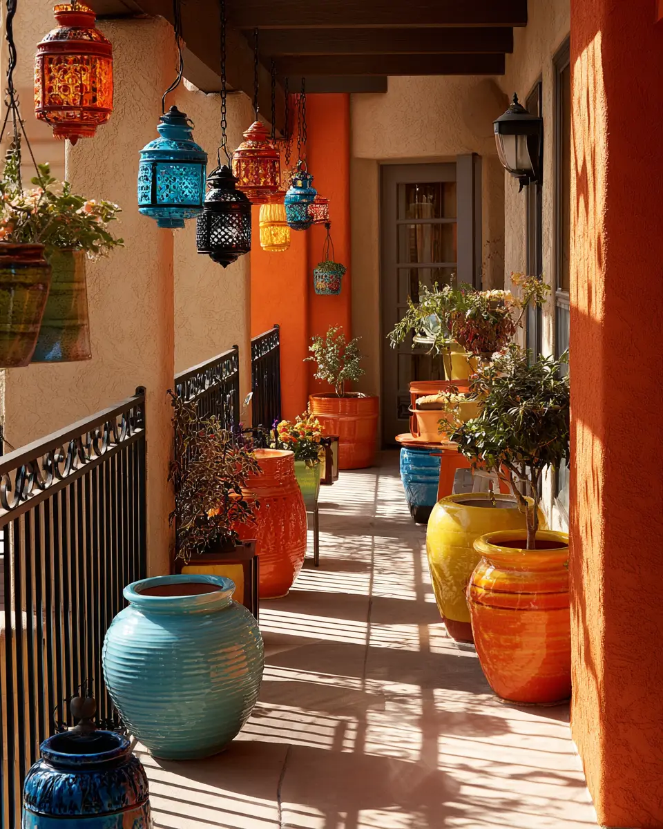 Southwestern Balcony Decor Ideas