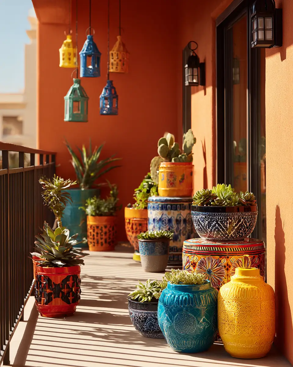 Southwestern Balcony Decor Ideas