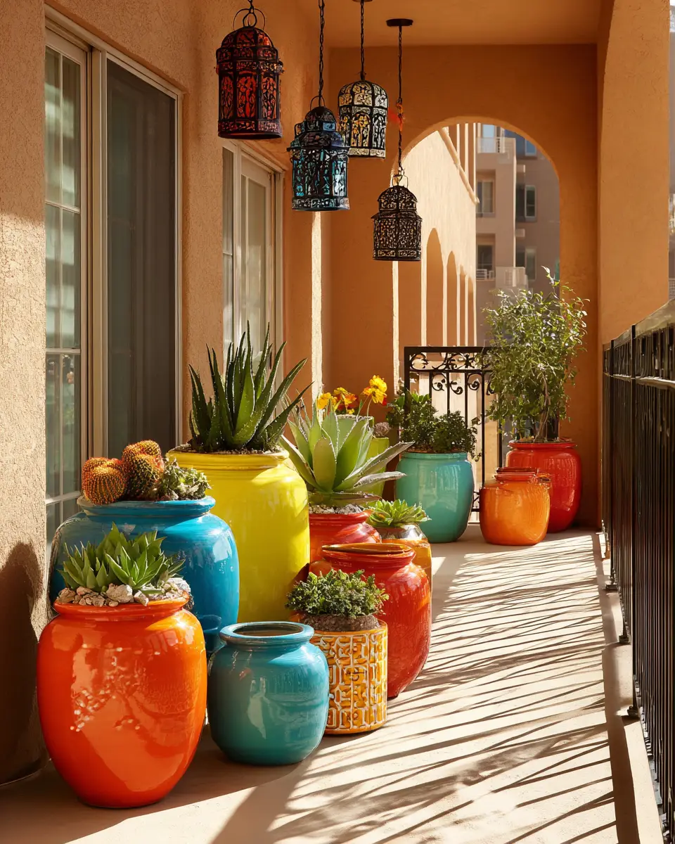 Southwestern Balcony Decor Ideas