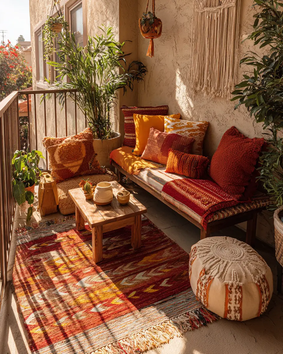 Southwestern Balcony Decor Ideas