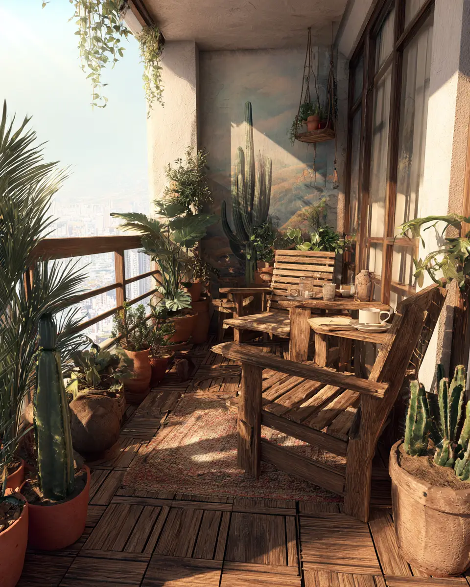 Southwestern Balcony Decor Ideas