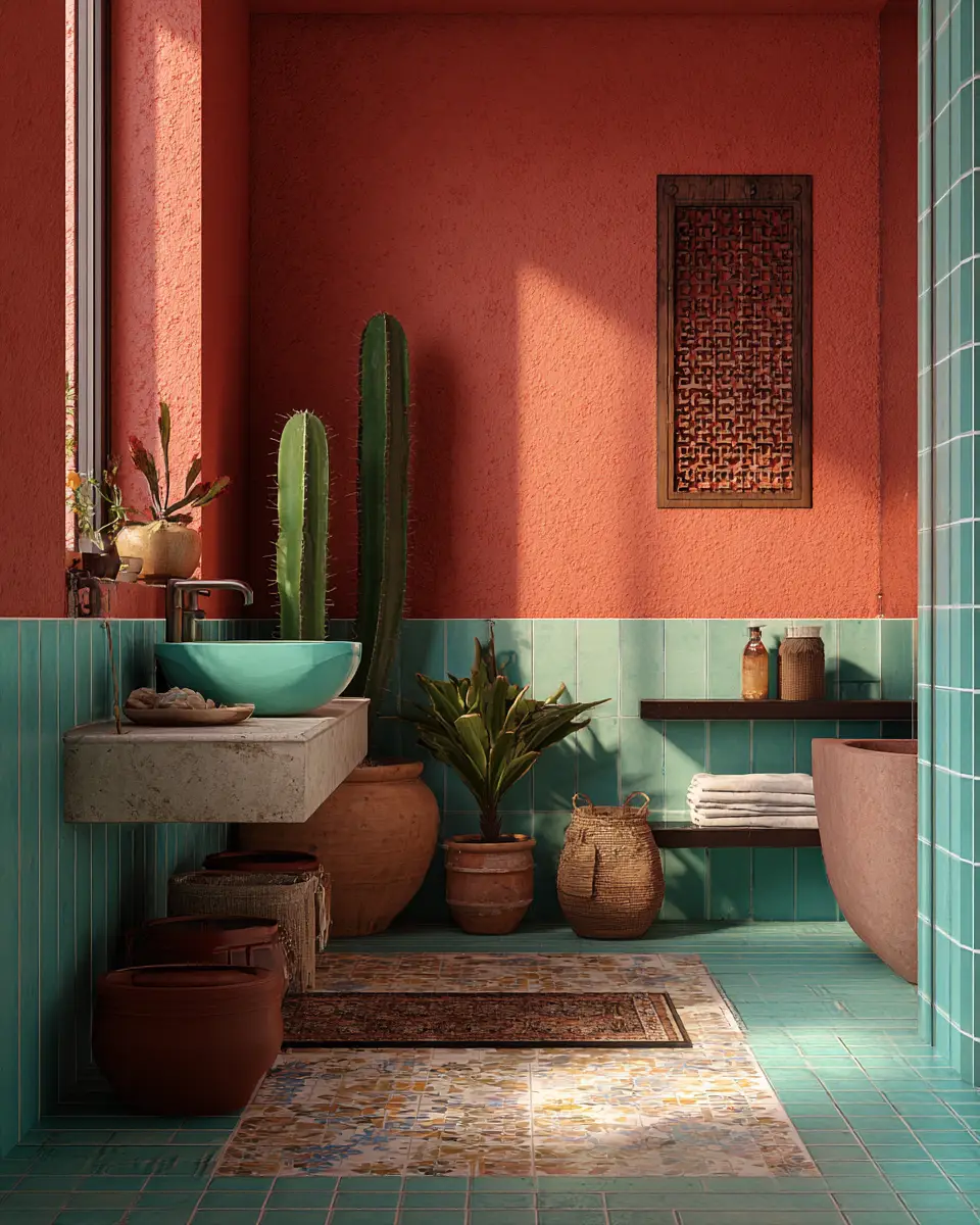Southwestern Bathroom Decor Ideas