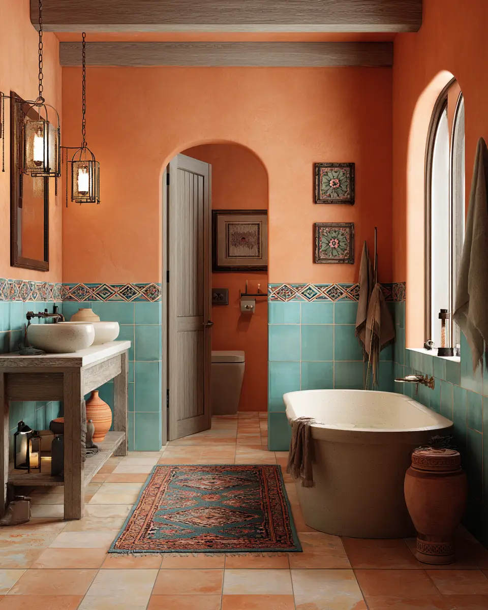 Southwestern Bathroom Decor Ideas