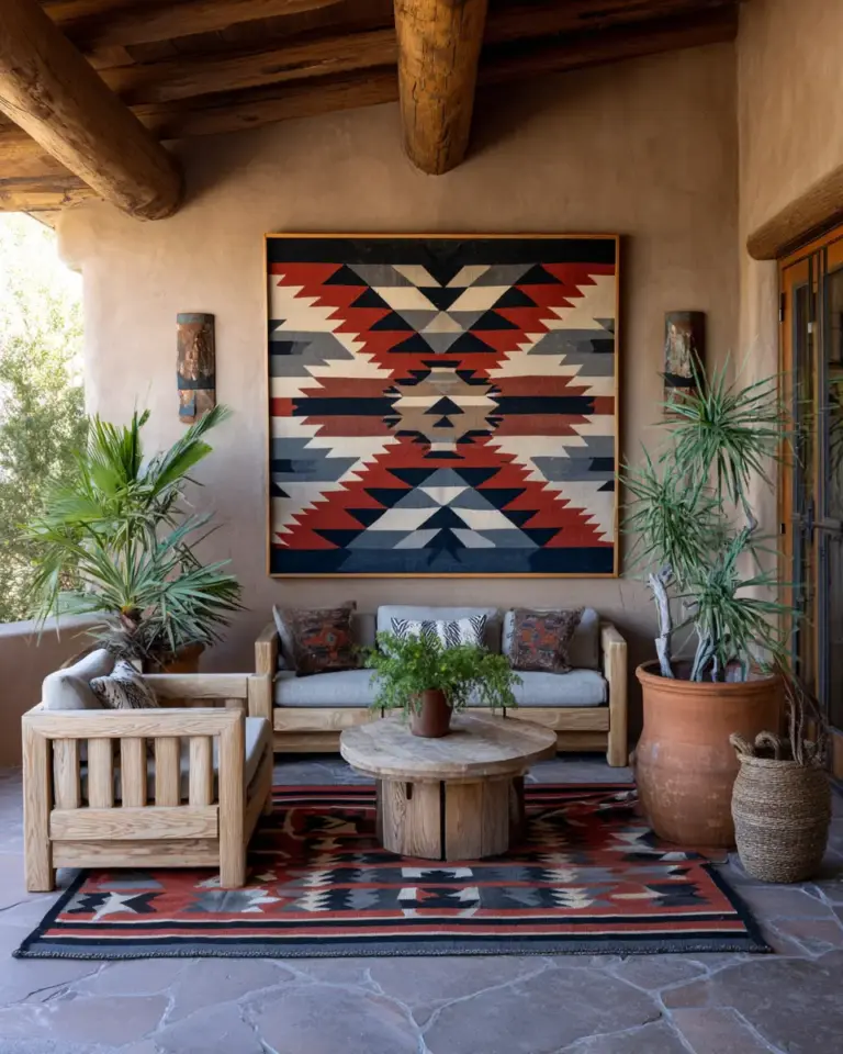 Southwestern Porch Decor Ideas - Featured