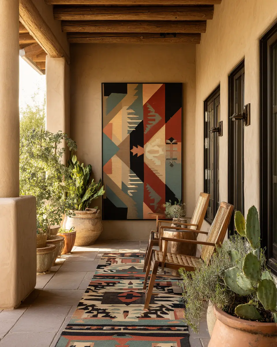 Southwestern Porch Decor Ideas