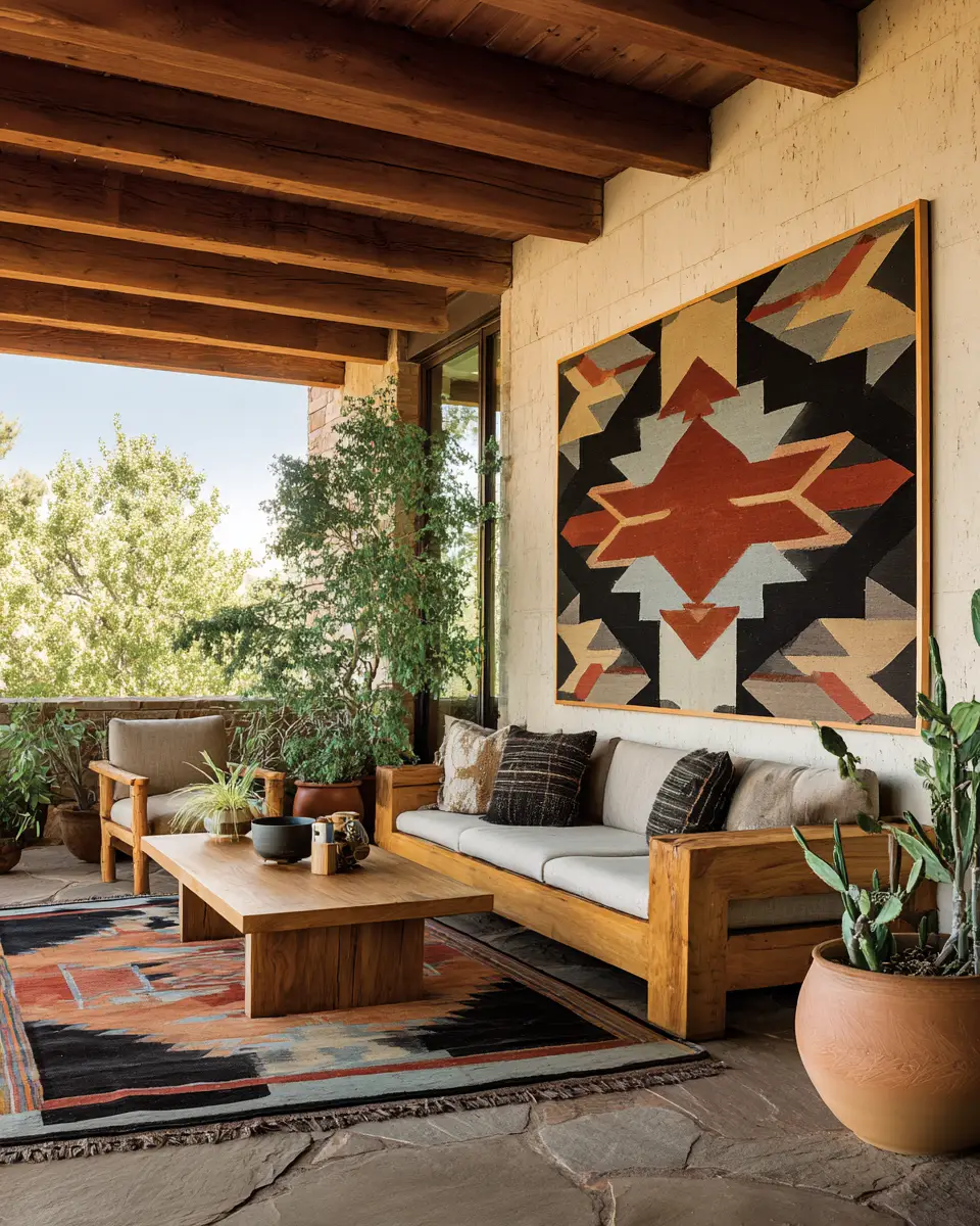 Southwestern Porch Decor Ideas