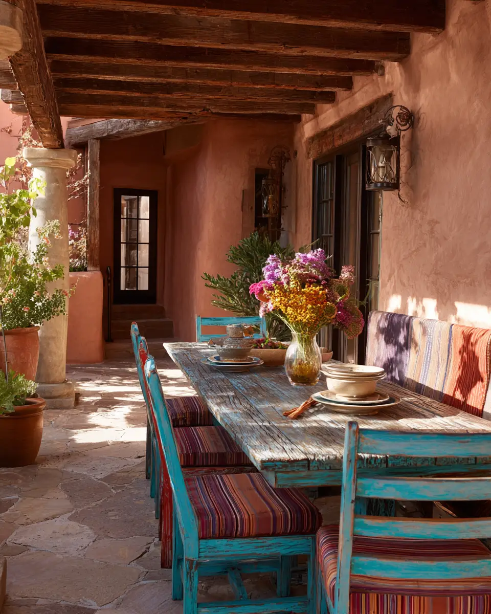 Southwestern Porch Decor Ideas