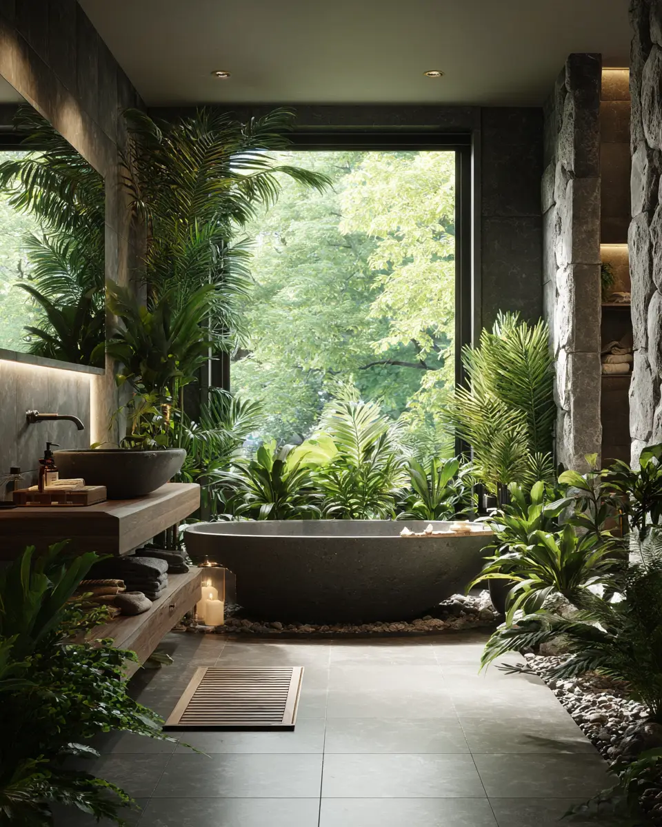 Spa Bathroom Decor Ideas