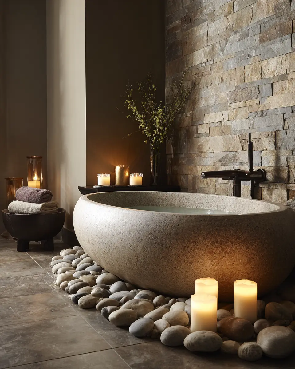 Spa Bathroom Decor Ideas