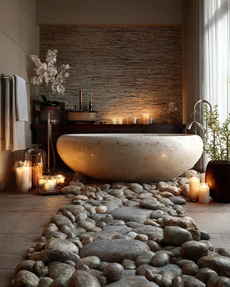 Spa Bathroom Decor Ideas