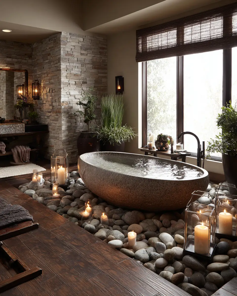 Spa Bathroom Decor Ideas