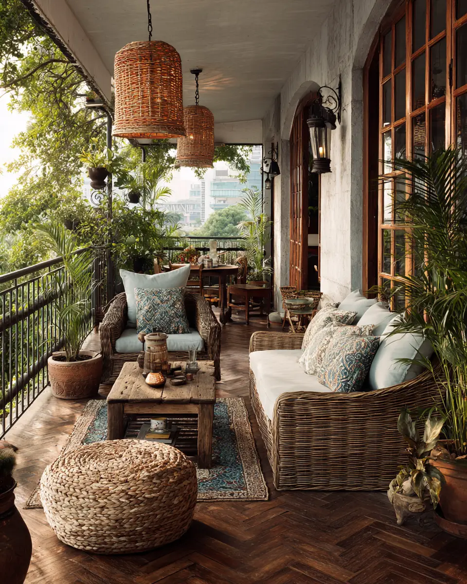 Spacious Balcony Decor Ideas - Featured