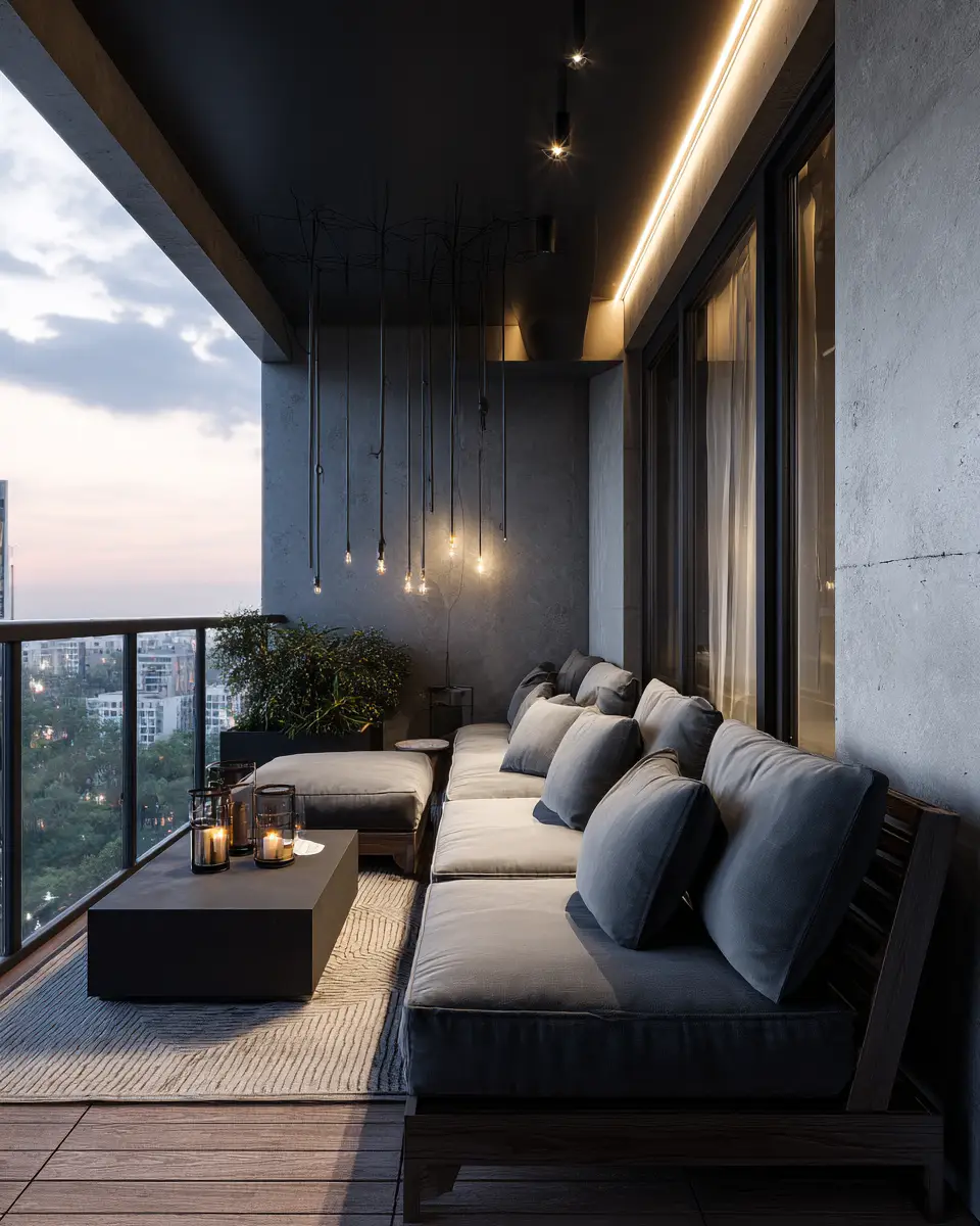 Spacious Balcony Decor Ideas