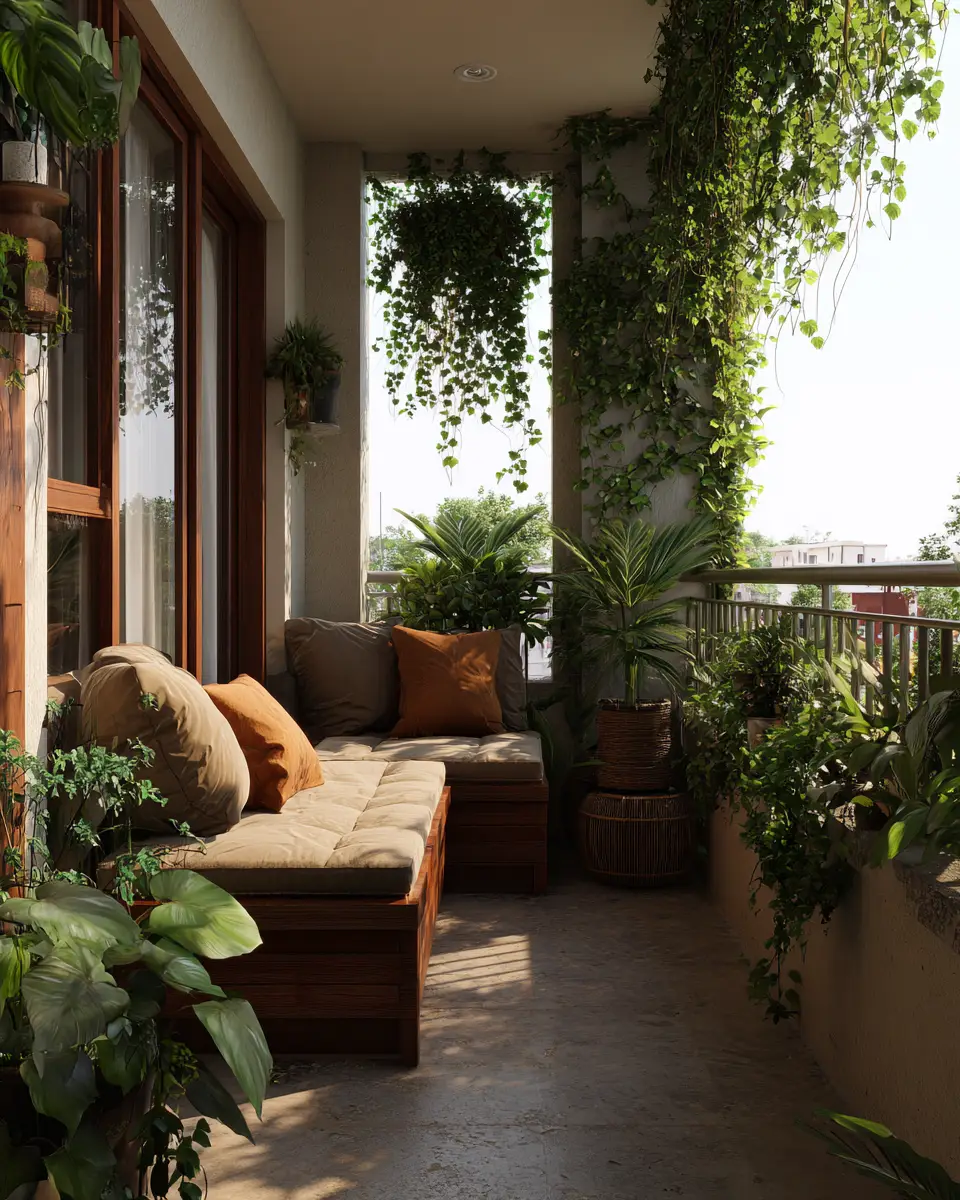 Spacious Balcony Decor Ideas