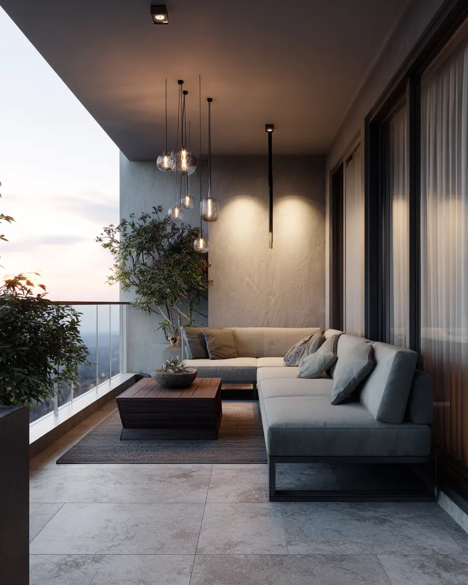 Spacious Balcony Decor Ideas