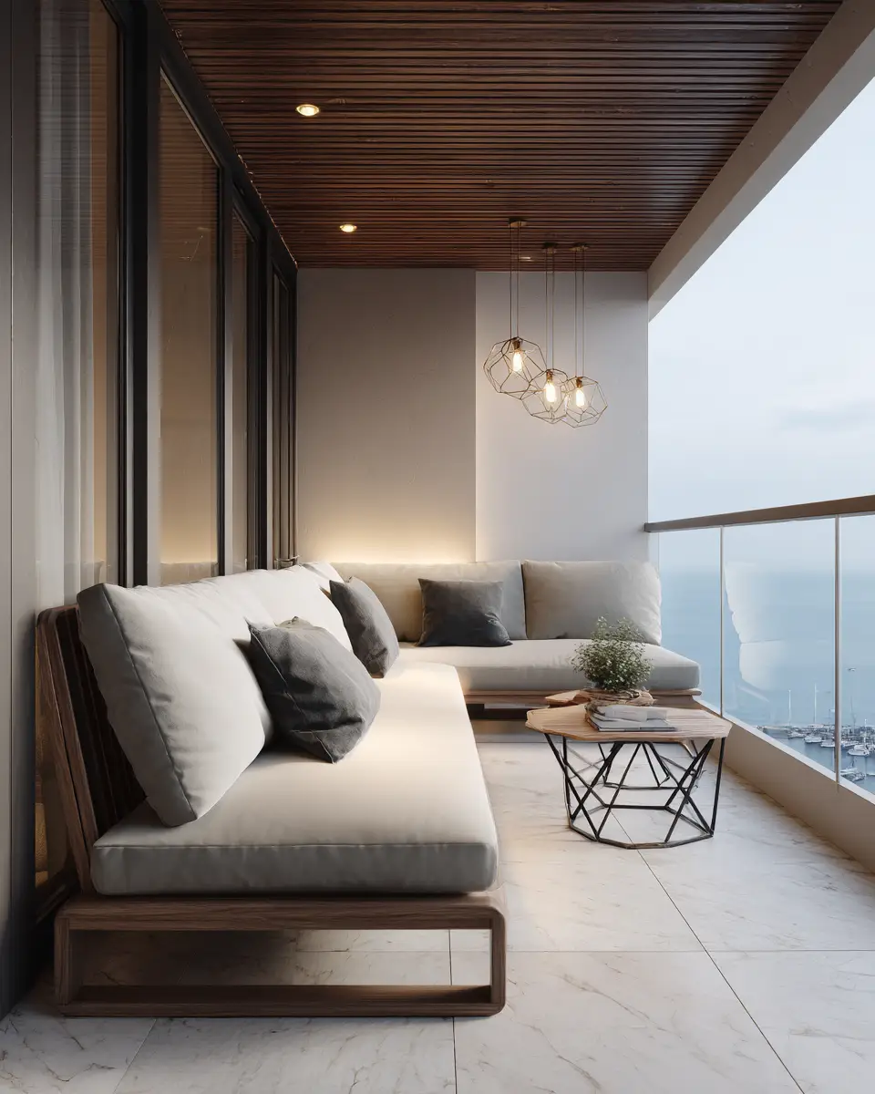 Spacious Balcony Decor Ideas