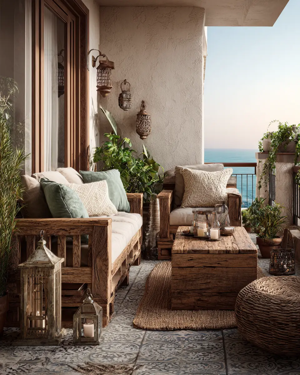 Spacious Balcony Decor Ideas