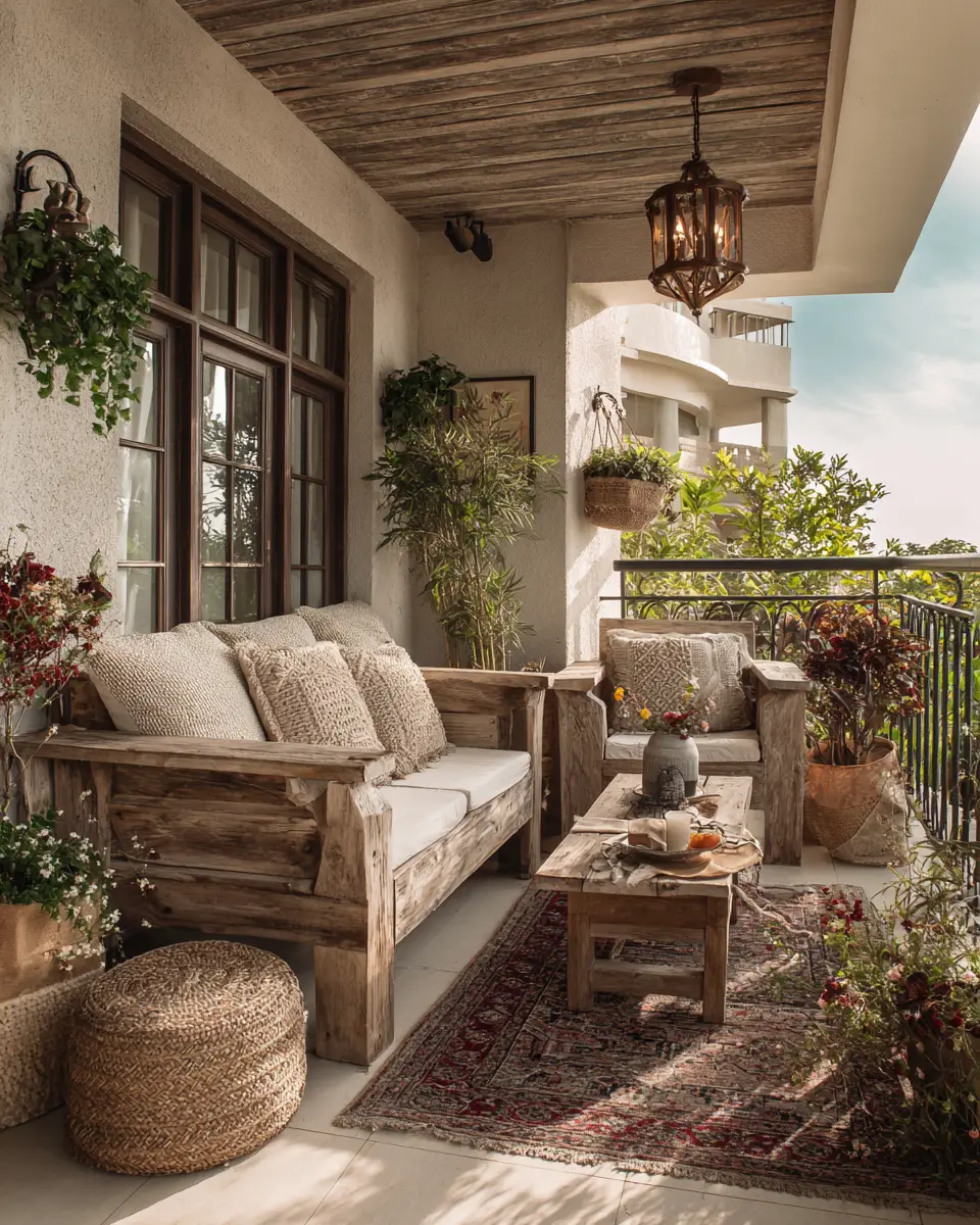 Spacious Balcony Decor Ideas