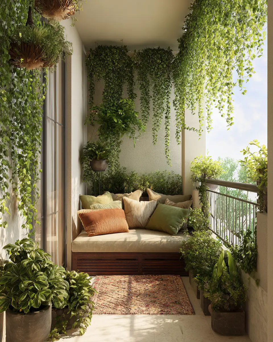 Spacious Balcony Decor Ideas