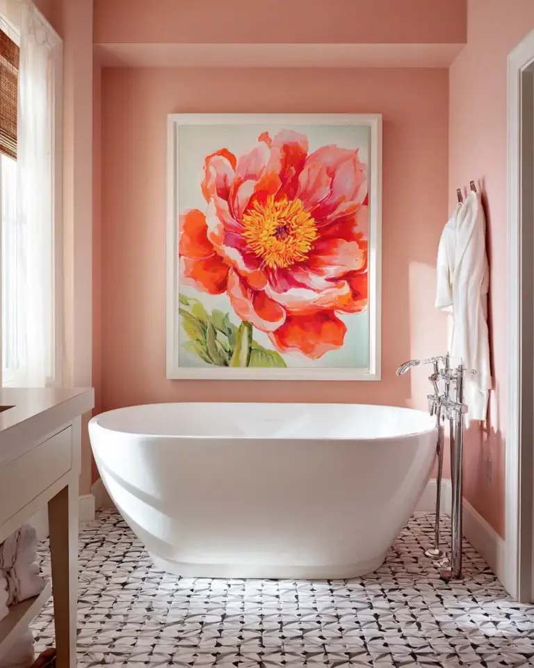 Spring Bathroom Decor Ideas - Featured