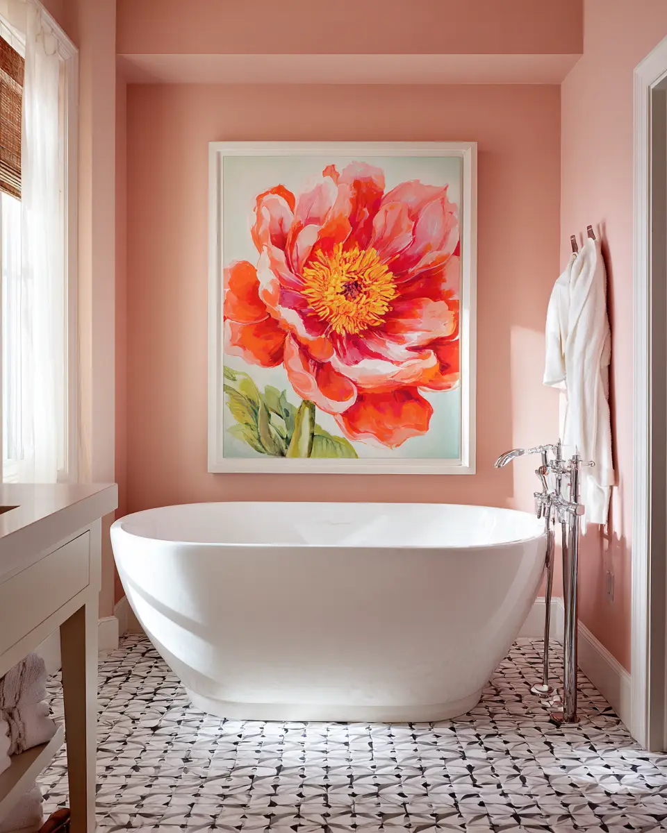 Spring Bathroom Decor Ideas - Featured