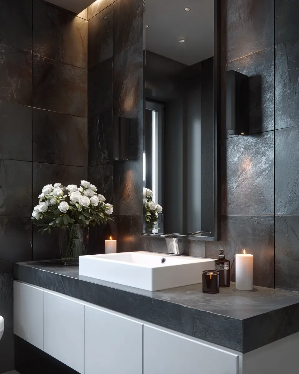 Stone-Inspired Bathroom Decor Ideas