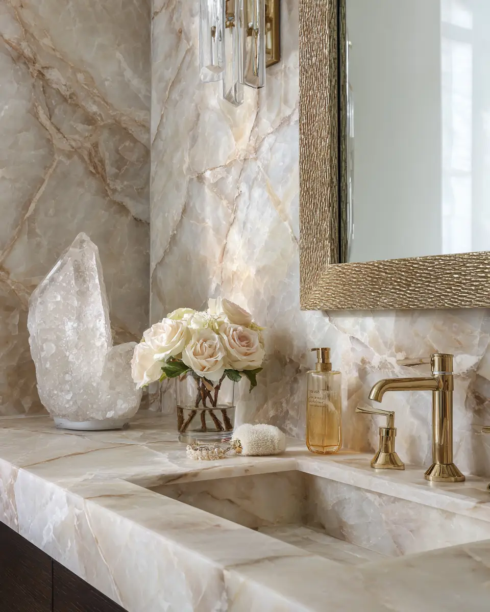 Stone-Inspired Bathroom Decor Ideas