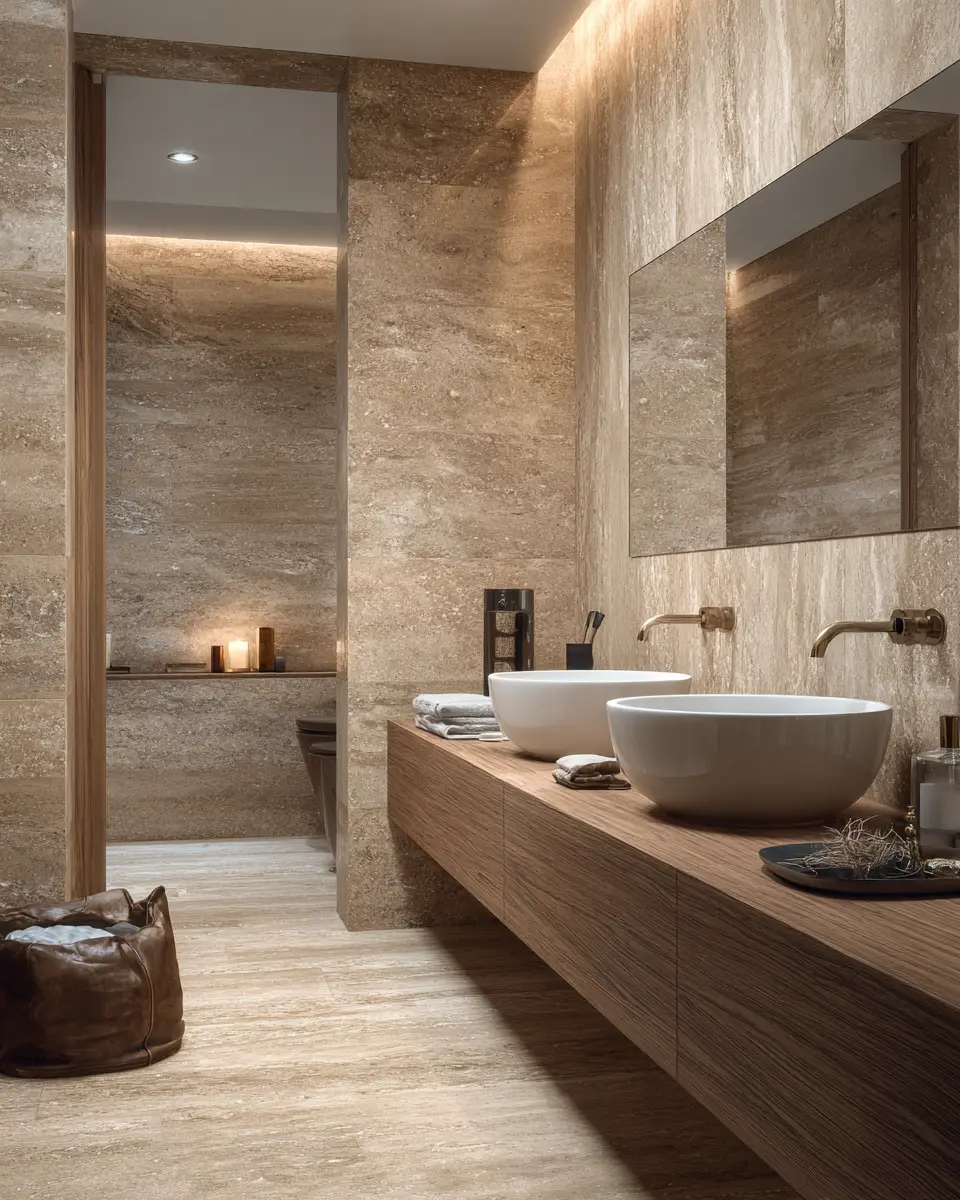 Stone-Inspired Bathroom Decor Ideas
