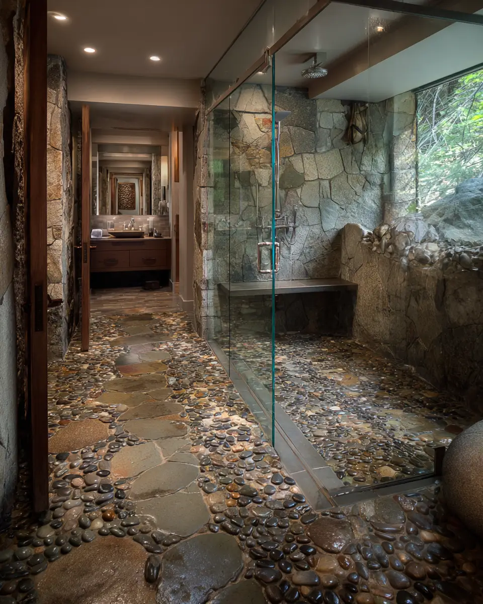 Stone-Inspired Bathroom Decor Ideas
