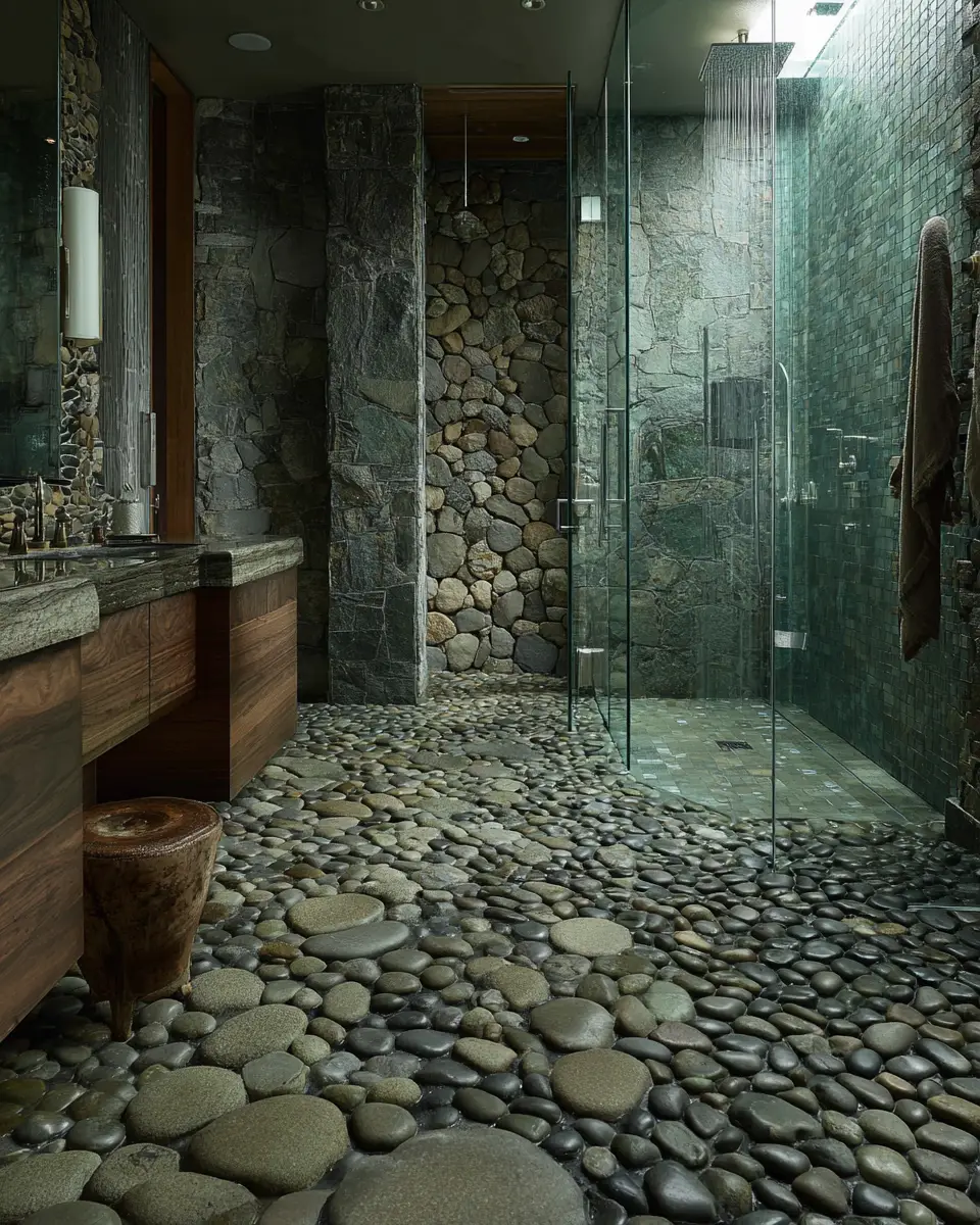 Stone-Inspired Bathroom Decor Ideas