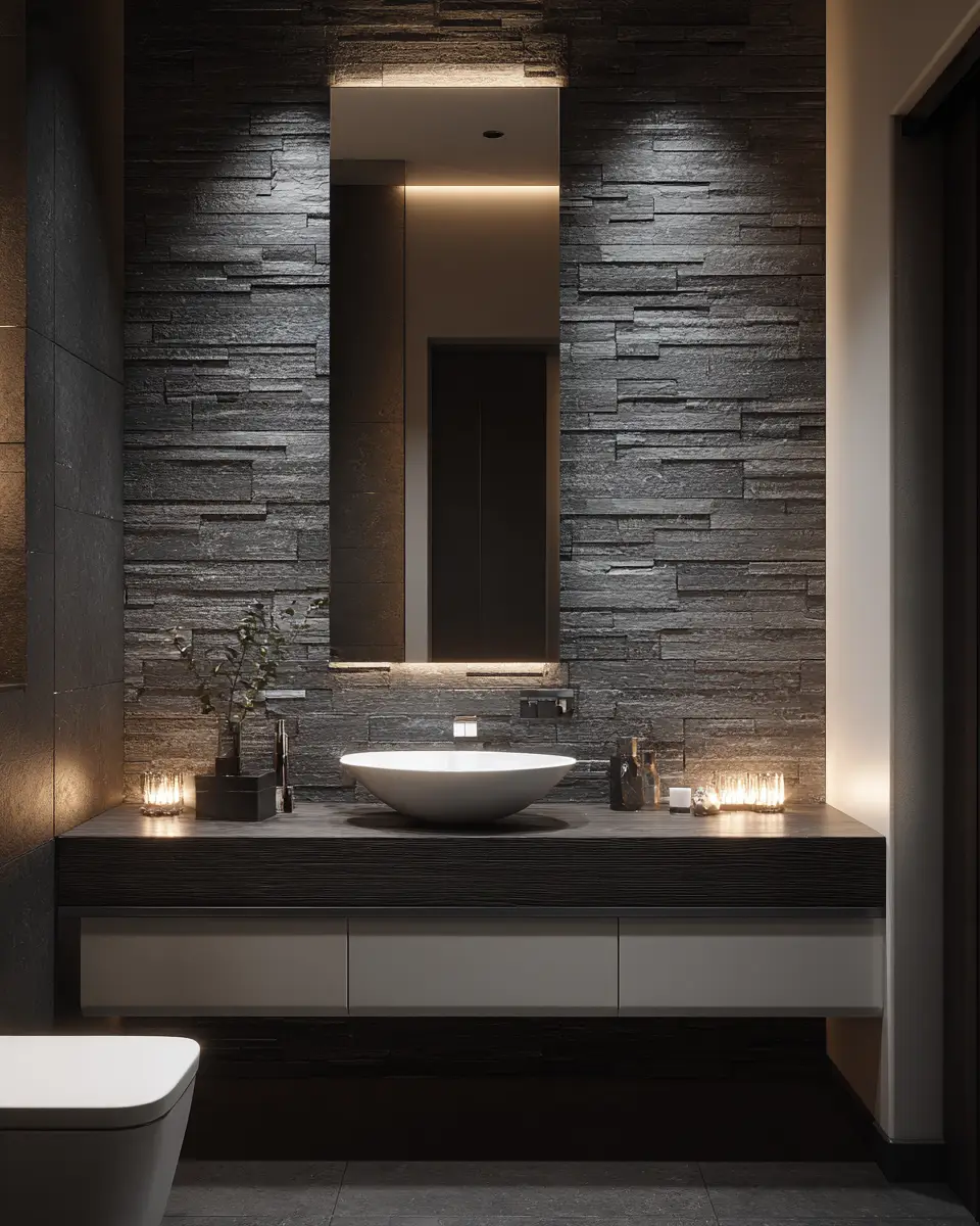 Stone-Inspired Bathroom Decor Ideas