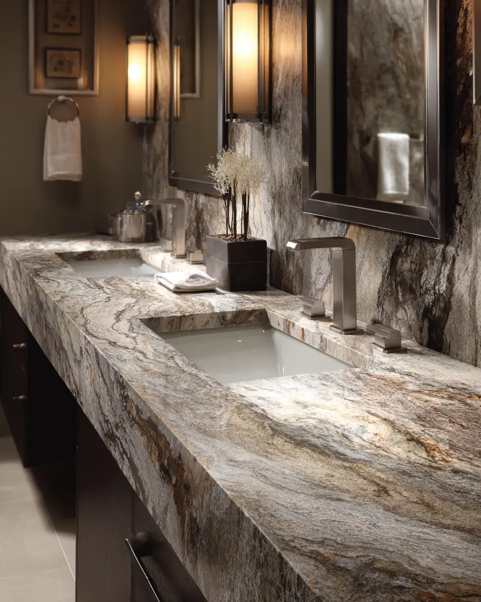Stone-Inspired Bathroom Decor Ideas