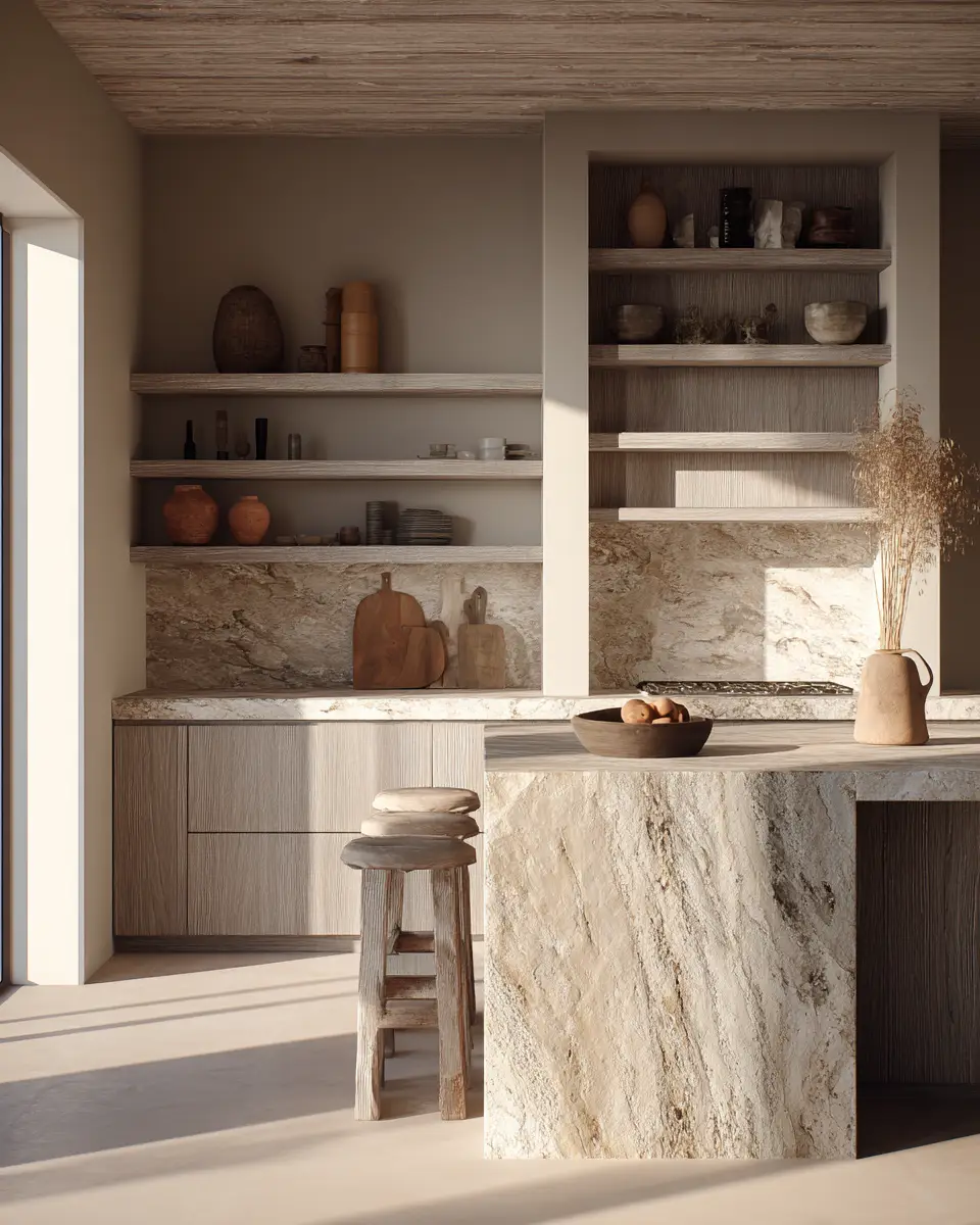 Stone-Inspired Kitchen Decor Ideas